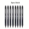 d1a6837e-ad25-4fa1-b29b-6514a52c332d 8pcs/set Creative Large Capacity Erasable Pen Set 0.5mm