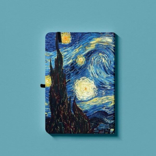 WhatsApp Image 2026-06-12 at 2.34.54 PM (1) A5 Starry Night Grid Bullet Journal