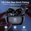 Wireless Earbuds Bluetooth Ear Buds with Charging Case for Music & Calls