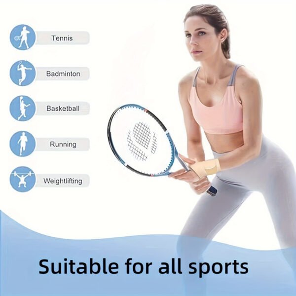 Piece of Ultra-Thin Elastic Wristband in Skin Tone, Suitable for Both Genders