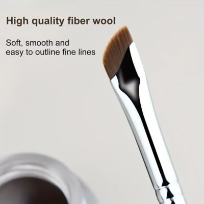 Three-Piece Eyeliner and Brow Brush Set