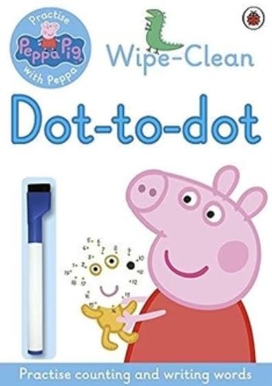 Peppa Pig Wipe-Clean Dot-to-Dot Activity Book