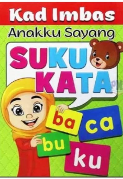 Kad Imbas Anakku Sayang: Suku Kata Flash Cards