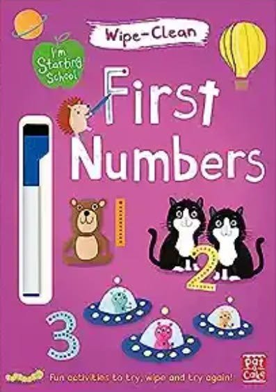 I’m Starting School: Wipe-Clean First Numbers Activity Book