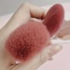 Portable 5-Piece Makeup Brush Set with Mirror Storage Case