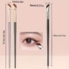Professional Sickle Eyeliner Brush Set – 3 Pieces