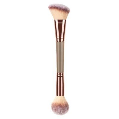 Double-Ended Makeup Brush for Liquid Cosmetics