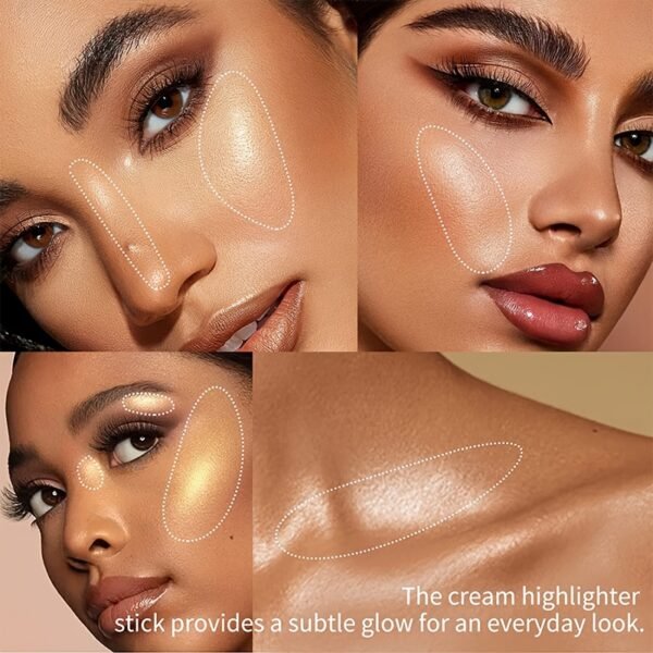 BSIMONE Rose-Shaped Light & Shadow Highlighter – 1 Piece