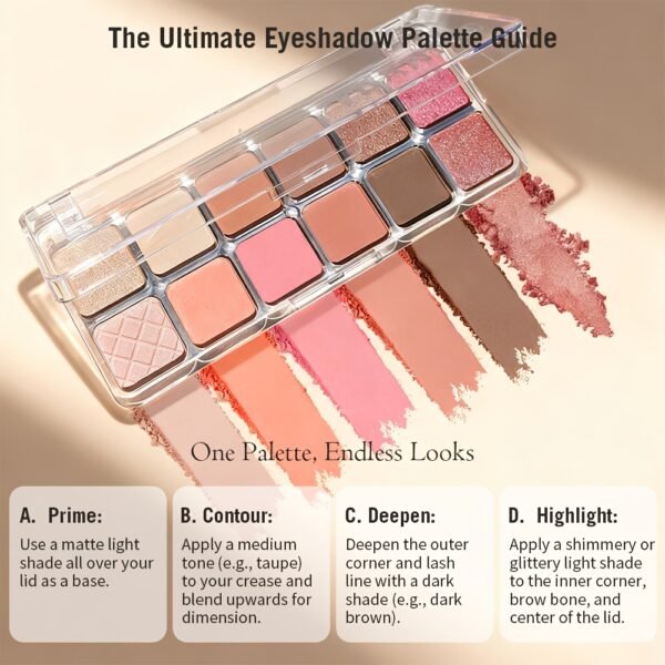 Nude Eyeshadow Palette – 1 Piece