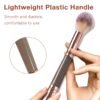Double-Ended Makeup Brush for Liquid Cosmetics