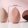 3-Piece Gourd-Shaped Makeup Sponge Set