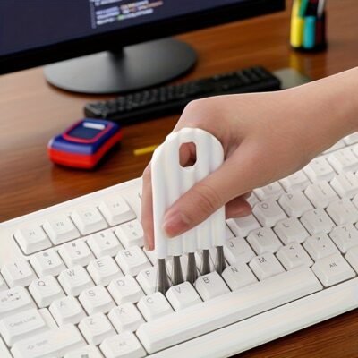 Multi-Function Computer Keyboard Cleaning Brush Car Crevice Dust Cleaning Tool