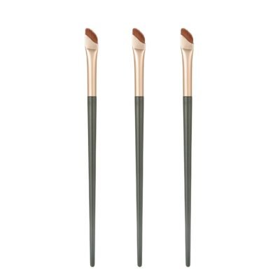 Professional Sickle Eyeliner Brush Set – 3 Pieces